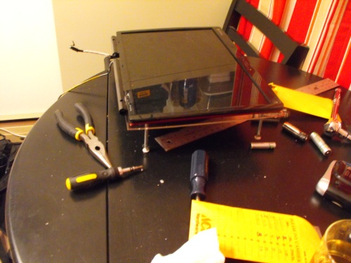 spacers and long screws